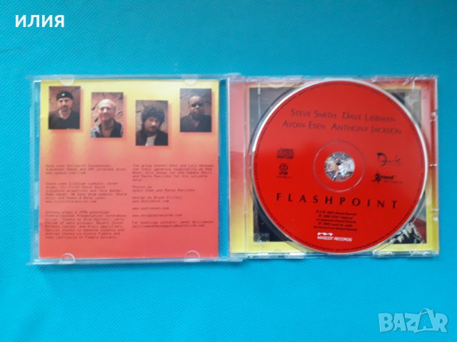 Steve Smith,Dave Liebman,Aydin Esen,Anthony Jackson – 2005 - Flashpoint(Fusion), снимка 2 - CD дискове - 38954756