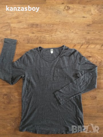 g-star dider htr jersey relaxed  - страхотна мъжка блуза КАТО НОВА, снимка 4 - Блузи - 42318444