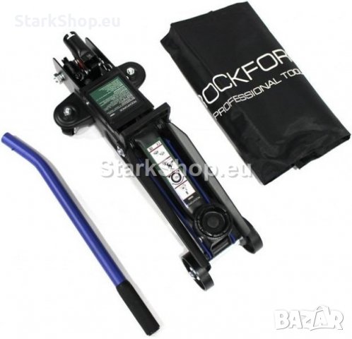 Хидравличен Крик 2 тона RockForce – 135-350мм, снимка 2 - Други инструменти - 39198134