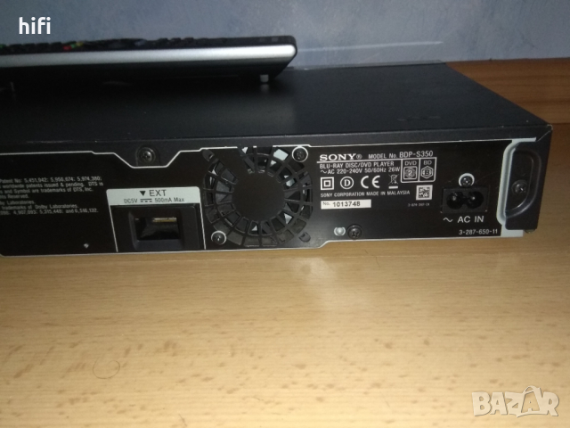 Blu-ray DVD плейър Sony BDP-S350, снимка 4 - Плейъри, домашно кино, прожектори - 44718559