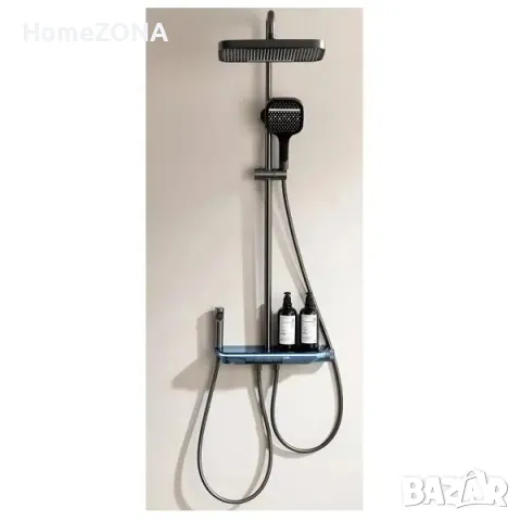 Душ система ELITE Pro 8, термостатен смесител, пиано бутони, Led дисплей