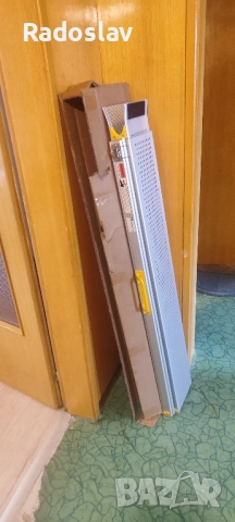 Рампа алуминиева, телескопична - дължина 242 см, ширина 25см, снимка 3 - Други стоки за дома - 52340172