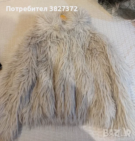 Пухкаво яке с качулка