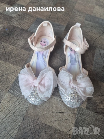 Детски Блестящи балеринки H&M 29, снимка 2 - Детски сандали и чехли - 53706599