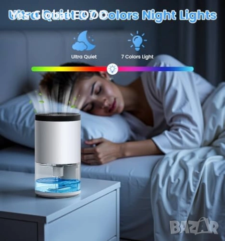 Jonwall мини влагоуловител 1000ml, снимка 5 - Друга електроника - 53827844