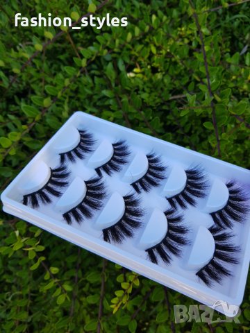 4D Мигли естествен косъм, снимка 3 - Козметика за лице - 41487750