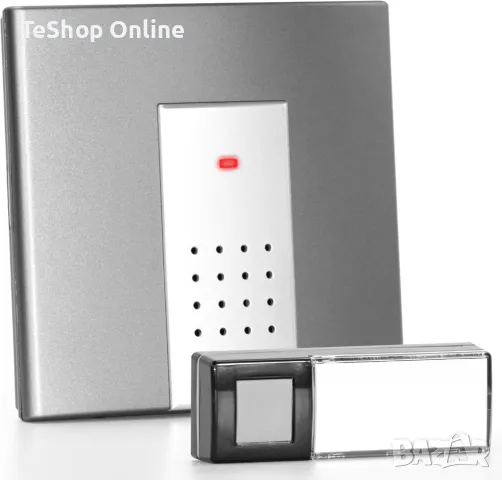 Безжичен звънец радиогонг Heidemann FUNKGONG-Set HX Square