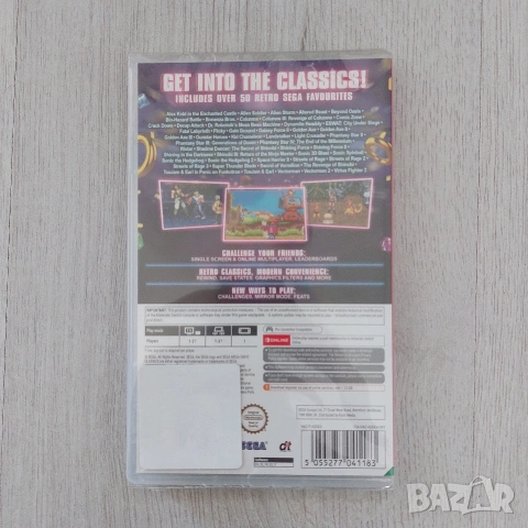 НОВА Sega Mega Drive Classics (50+ игри) – Nintendo Switch, снимка 2 - Игри за Nintendo - 53838872