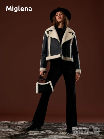 Дамско бейкър яке + ПОДАРЪК, снимка 3 - Якета - 51634899