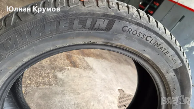 MICHELIN 235/55/19 Всесезонни- 4 броя, снимка 4 - Гуми и джанти - 56163115