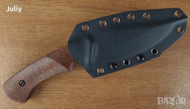 Ловен нож /ръчна изработка , стомана D2/, снимка 2 - Ножове - 39651238