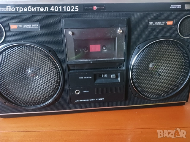 Радиокасетофон hitachi trk 8080e, снимка 2 - Радиокасетофони, транзистори - 51810066