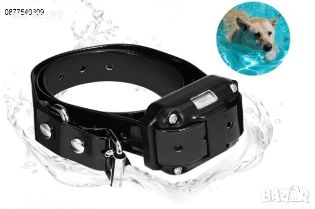 Електро.водоустойчив нашийник за дресура на кучета-включително против лай-500m, снимка 4 - За кучета - 21009926