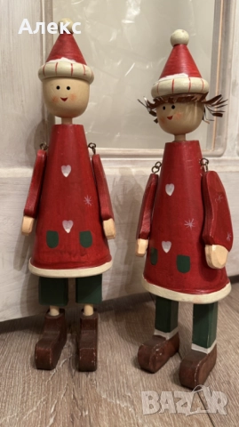 Големи дървени фигури, 36см–Germany, ръчна изработка.