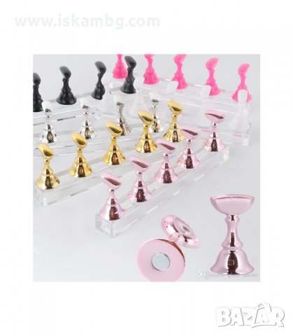 ПОСТАВКА ЗА РИСУВАНЕ НА НОКТИ С МАГНИТНА ОСНОВА - КОД 3180, снимка 9 - Продукти за маникюр - 33886092