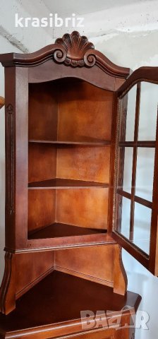 Масивна ъглова витрина Германия , снимка 3 - Секции и витрини - 34782317