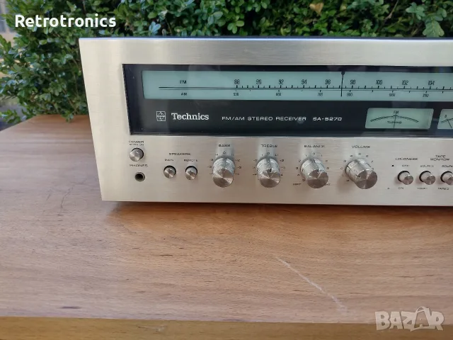 Technics SA-5270 (1977 г.) – Топ състояние, снимка 7 - Ресийвъри, усилватели, смесителни пултове - 56363587