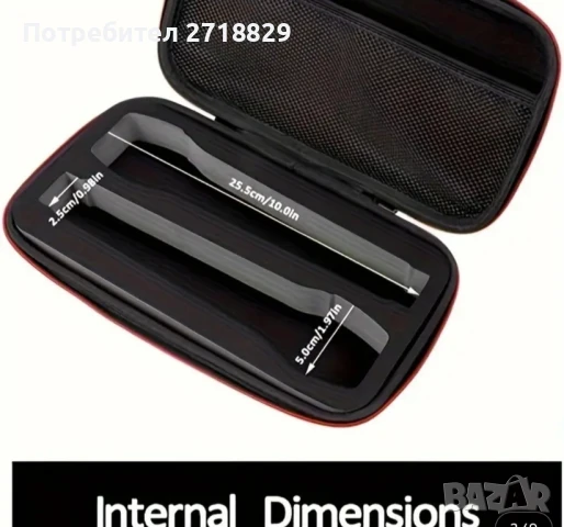 Твърд калъф за микрофони преносим, удароустойчив, снимка 4 - Микрофони - 51340394