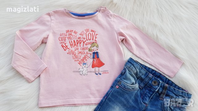 Дънки за бебе 1 година, снимка 6 - Панталони и долнища за бебе - 34095428