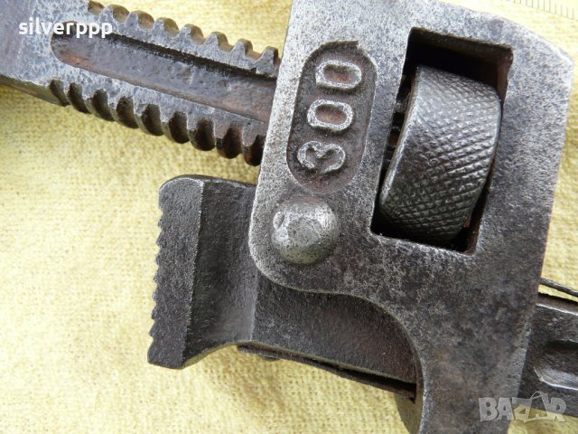  Стар немски раздвижен ключ - 43 , снимка 2 - Ключове - 40377490