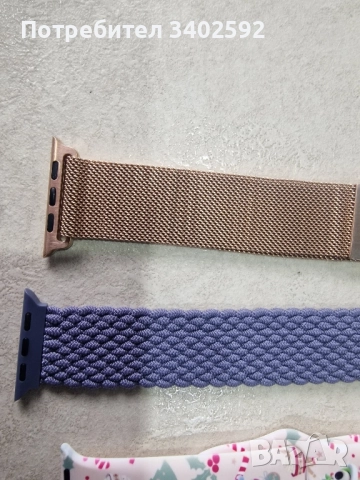 Каишки за часовници apple watch 38/40/42/44mm, снимка 4 - Дамски - 51923326