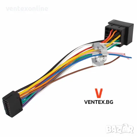 Универсална евро букса за мултимедия андроид навигация ISO 2DIN 16pin, снимка 4 - Аксесоари и консумативи - 55739763