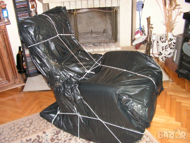 Люлеещ се стол за почивка – нов, снимка 13 - Столове - 53616980