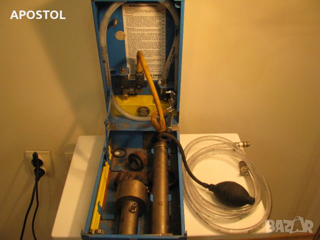 машина за проверка на теч на газови тръби TRGI 86 7.1, снимка 4 - Други инструменти - 34561051