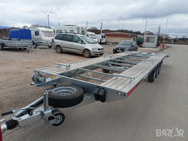 Платформа 5.00м. / 2.10м./ 2700кг. / ПОД НАЕМ, снимка 17 - Ремаркета - 53384339