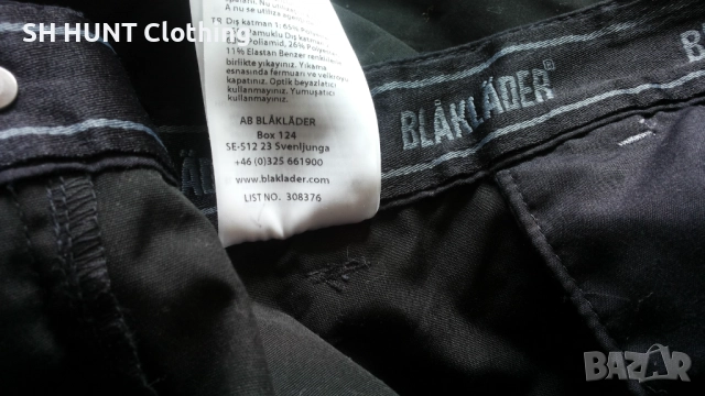 BLAKLADER 1469-1845 SERVICE Work Stretch Trouser размер 4XL еластичен работен панталон W4-69, снимка 18 - Панталони - 51947035