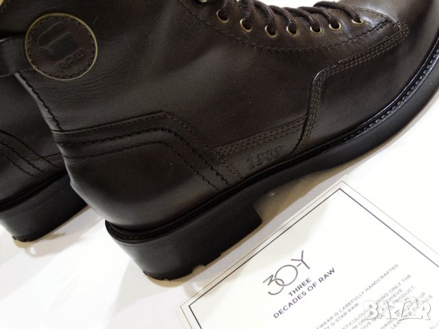 Нови Намалени! G-star Roofer 30 Years Limited Edition Дамски Боти Кубинки Лимитирана Серия Номер 37, снимка 11 - Дамски боти - 34169962