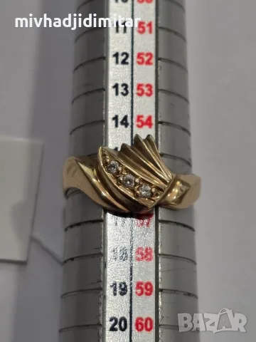 ***Уникат*** Златен дамски пръстен - 2.87 гр.