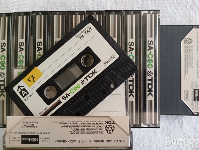 Аудио касети TDK SA C90 Japan