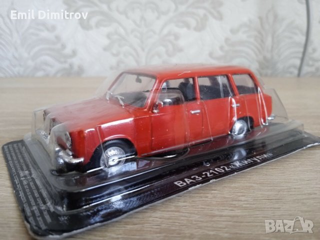 Моделче на ВАЗ-2102, Жигули, в мащаб 1:43, снимка 6 - Колекции - 41345590