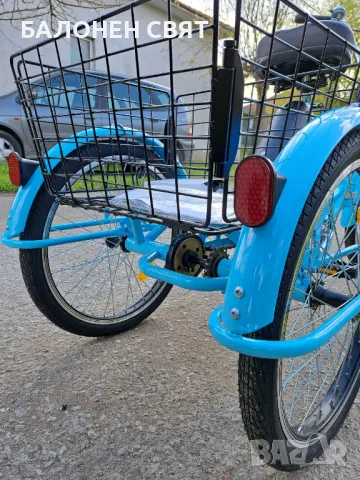 Сгъваем Нов модел e-Trike Hybrid Велосипед с три гуми Електрически Хибрид, снимка 14 - Велосипеди - 49831136
