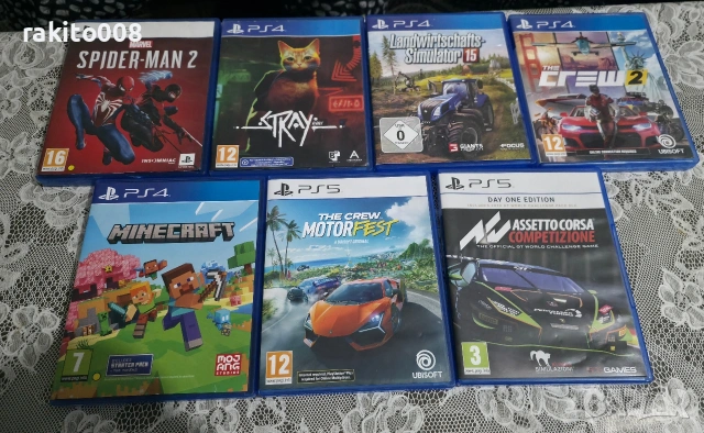 Комплект за ps4 и ps5