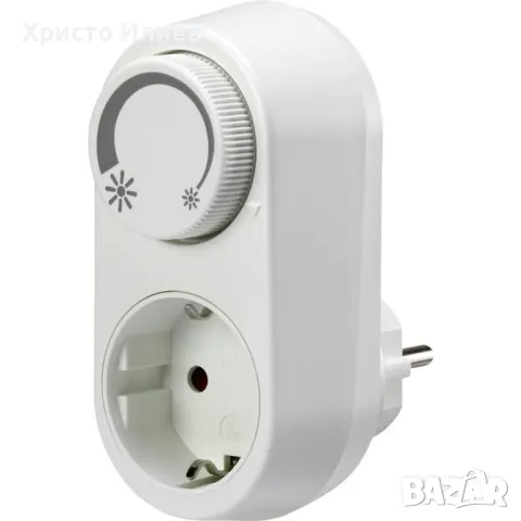 Адаптер за контакт Димиращ адаптер Подходящ за крушки Димируем удължителен контакт, снимка 1