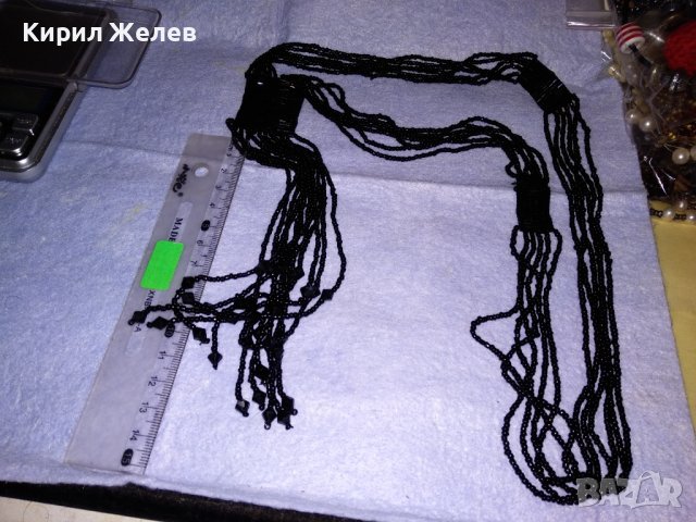 РАЗКОШНА ВЕЧЕРНА АРТ ДЕКО СТИЛ БЛЕСТЯЩА ОГЪРЛИЦА КОЛИЕ от ФАСЕТИРАНИ КРИСТАЛЧЕТА МЪНИСТА 34695, снимка 8 - Колиета, медальони, синджири - 39141598