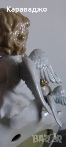 Порцеланово Огледало Sitzendorf XIXвек, снимка 10 - Други ценни предмети - 47013874