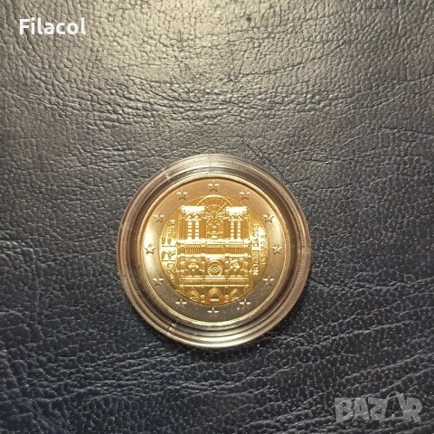 2 евро 2025 Франция Нотр Дам UNC