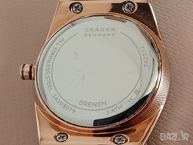 SKAGEN Дамски соларен часовник , снимка 2 - Дамски - 53654485