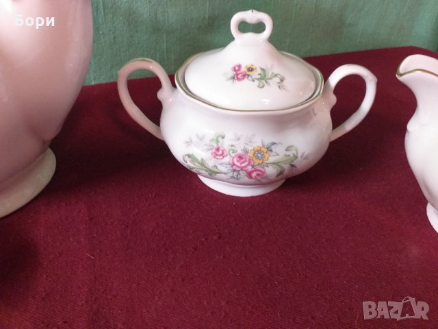 Фин Порцелан к-т за чай, снимка 10 - Чаши - 34496444