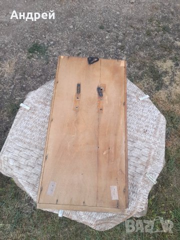 Стара кутия от стенен часовник, снимка 5 - Антикварни и старинни предмети - 41767248