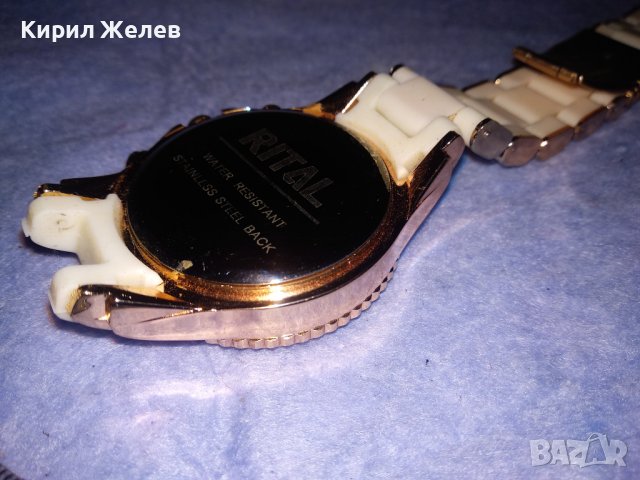 RITAL МАРКОВ ФЕШЪН АРТ МОДЕЛ КВАРЦОВ ЧАСОВНИК - РИТАЛ 36577, снимка 12 - Дамски - 40443763