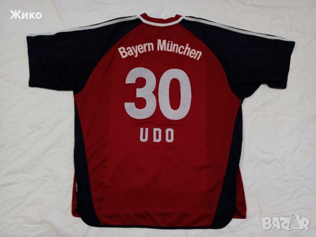 Байерн Мюнхен 2001/02 оригинална футболна тениска ADIDAS фланелка за футбол с номер 30, снимка 8 - Футбол - 41701514