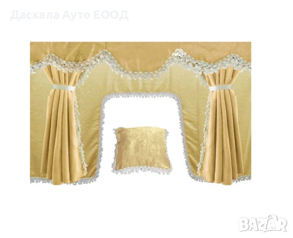 Спален комплект пердета за камион от 5 части за DAF MAN SCANIA VOLVO