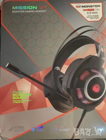 Слушалки Monster original gaming
