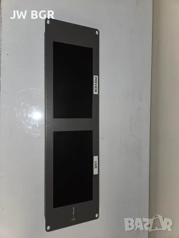 Двойни 8" LCD монитори за монтаж в рак