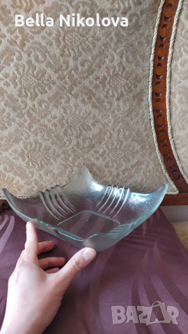 Стъклена фруктиера 