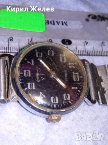 ПОБЕДА СДЕЛАНО в СССР Стар РУСКИ МЪЖКИ МЕХАНИЧЕН ЧАСОВНИК НЕРЪЖДАЕМА СТОМАНА ВЕРИЖКА РАБОТЕЩ 35304, снимка 7 - Антикварни и старинни предмети - 39887804